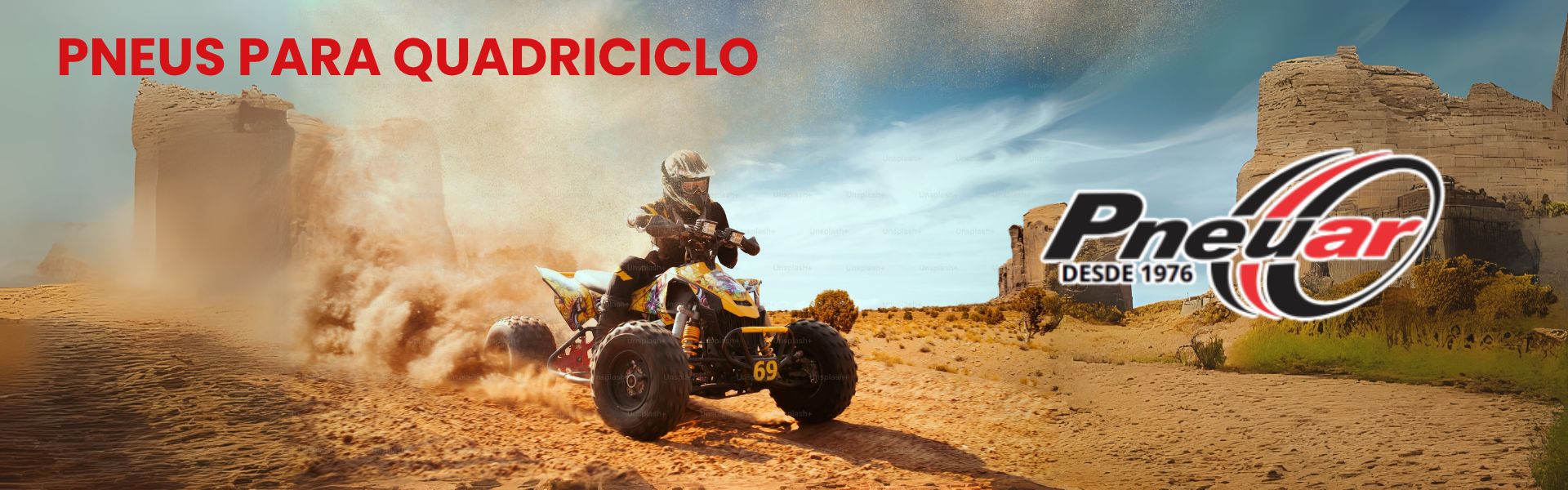 PNEUS PARA QUADRICICLO